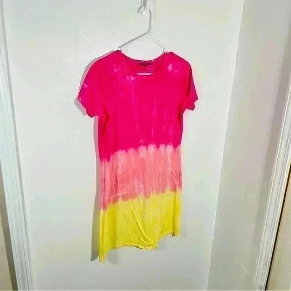 Generation Love Holly Ombre Tie Dye T-Shirt Midi Dress - Picture 8 of 8